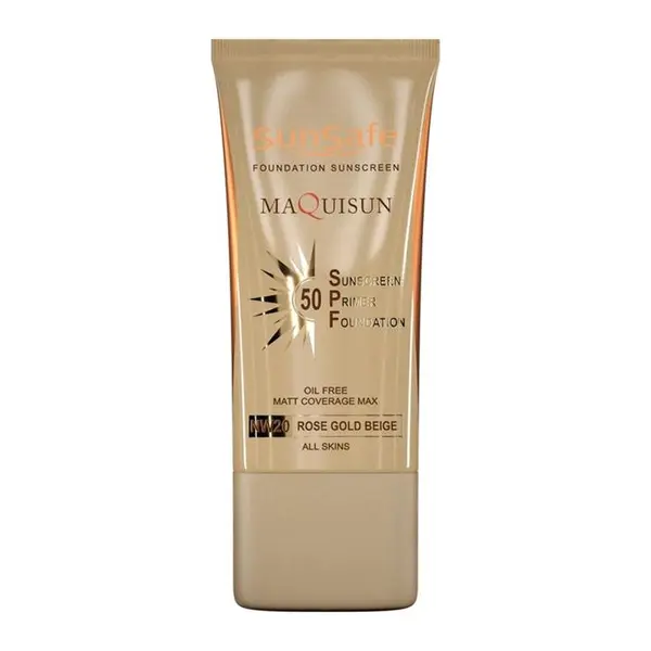 کرم ضد آفتاب رنگی سان سیف (Sun safe) مدل مکی سان با SPF50 رنگ بژ رز گلد حجم 40 میلی لیتر - 2