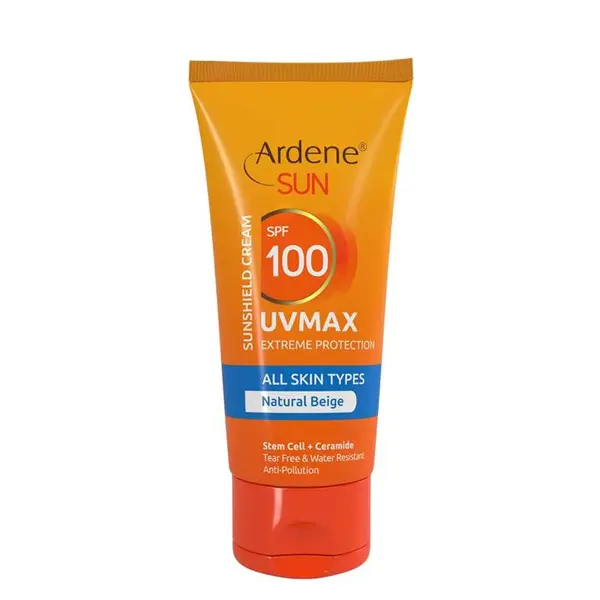 کرم ضد آفتاب آردن UV MAX SPF 100 حجم 50 میلی لیتر - بژ طبیعی - 6