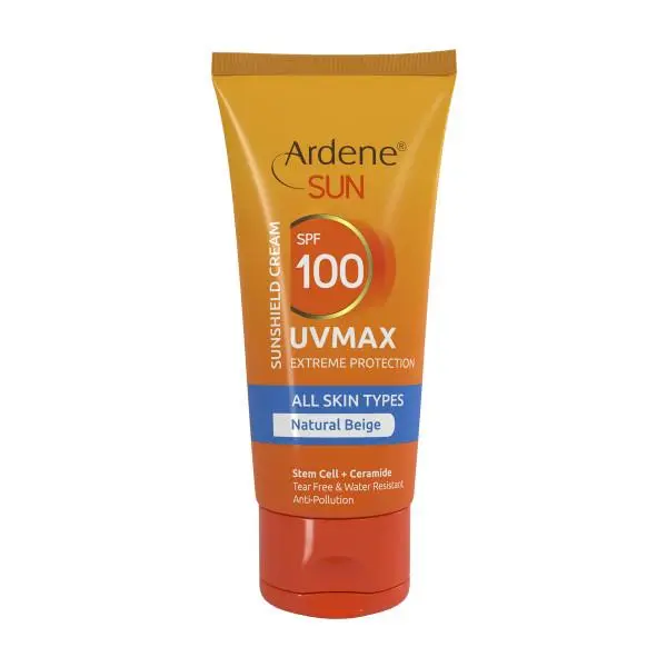 کرم ضد آفتاب آردن UV MAX SPF 100 حجم 50 میلی لیتر - بژ طبیعی - 5