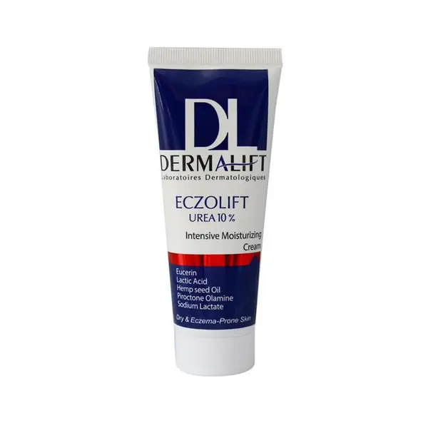 کرم مرطوب کننده اوره 10% ECZOLIFT درمالیفت 75 میلی - 5