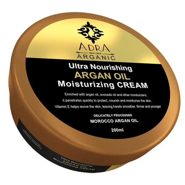 کرم مرطوب کننده آدرا مدل روغن آرگان حجم 200 میلی لیتر - 2