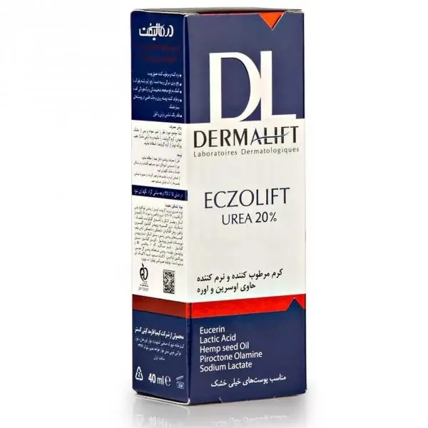 کرم مرطوب کننده اوره 20% ECZOLIFT درمالیفت 40 میلی - 6