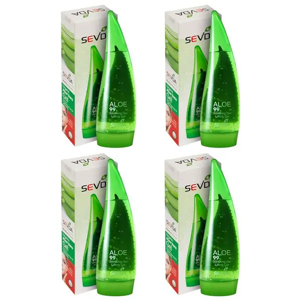ژل ضد چروک سودا مدل لیفتینگ آلوئه ورا حجم 250 میلی لیتر مجموعه 4 عددی - 2
