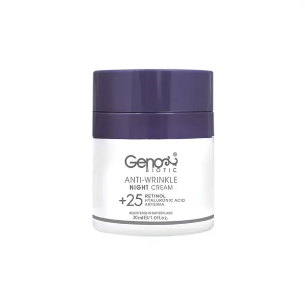 کرم ضد چروک شب مناسب افرادبالای 25 سال ژنوبایوتیک | Geno Biotic - 4