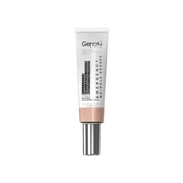 کرم ضد چروک فوری صورت و گردن ژنوبایوتیک 30 میلی لیتر - 4