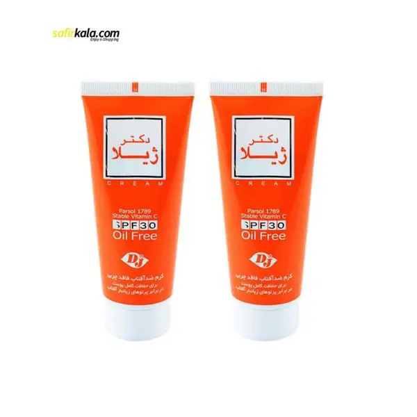 کرم ضد آفتاب دکتر ژیلا مدل 30 حجم 65 میلی لیتر مجموعه 2 عددی - 3
