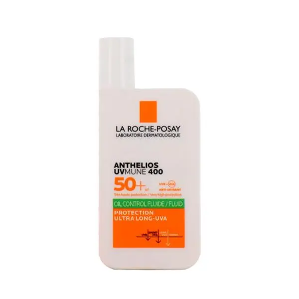 ضدآفتاب لاروش پوزای فلوئیدی بیرنگ کنترل چربی پوست حجم 50 میل LA ROCHE POSAY FLUID OIL CONTROL SPF50 3337875847292 - 6