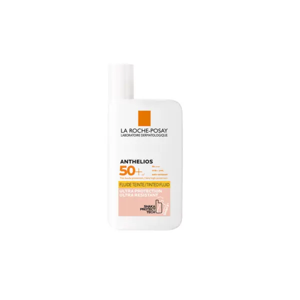 فلویید ضد آفتاب رنگی لاروش پوزی 50 میل La Roche Posay ANTHELIOS INVISIBLE TINTED FLUID SPF50 - 2