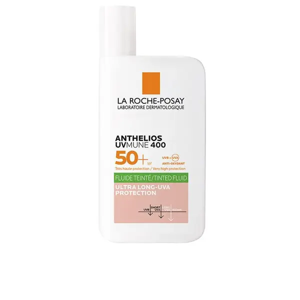 فلویید ضد آفتاب رنگی لاروش پوزی 50 میل La Roche Posay ANTHELIOS INVISIBLE TINTED FLUID SPF50 - 4