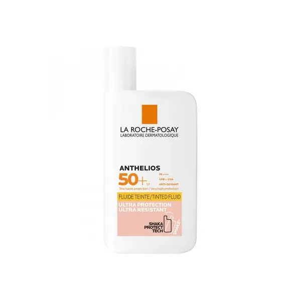 فلویید ضد آفتاب رنگی لاروش پوزی 50 میل La Roche Posay ANTHELIOS INVISIBLE TINTED FLUID SPF50