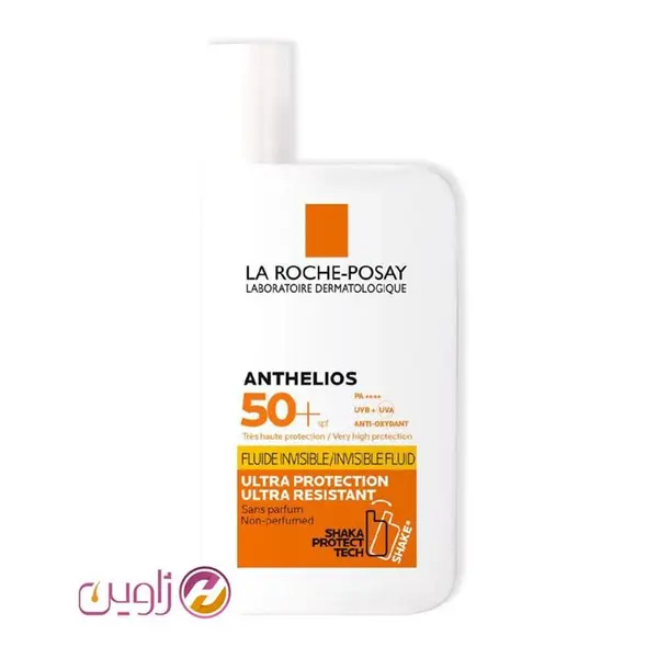 فلویید ضد آفتاب رنگی لاروش پوزی 50 میل La Roche Posay ANTHELIOS INVISIBLE TINTED FLUID SPF50 - 3