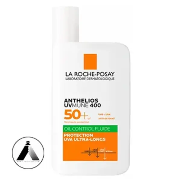 ضدآفتاب لاروش پوزای فلوئیدی بیرنگ کنترل چربی پوست حجم 50 میل LA ROCHE POSAY FLUID OIL CONTROL SPF50 3337875847292 - 4