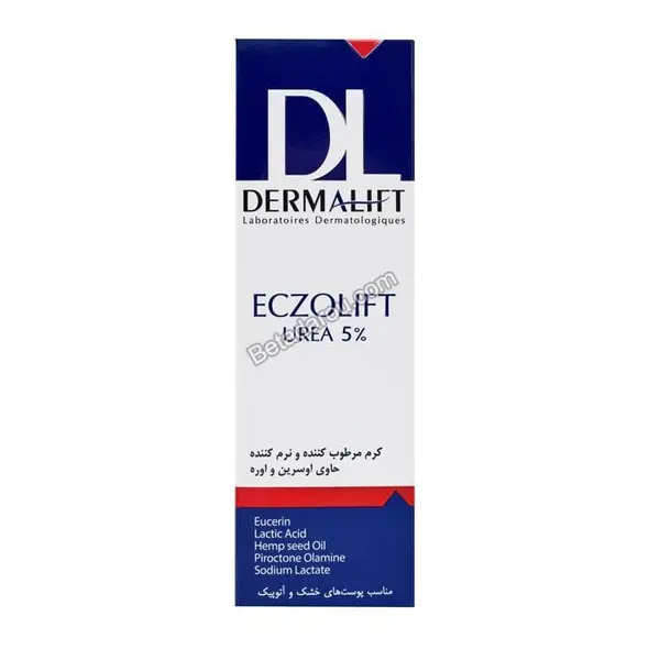 کرم مرطوب کننده درمالیفت مدل اگزولیفت اوره 5% حجم 50 میل - 6