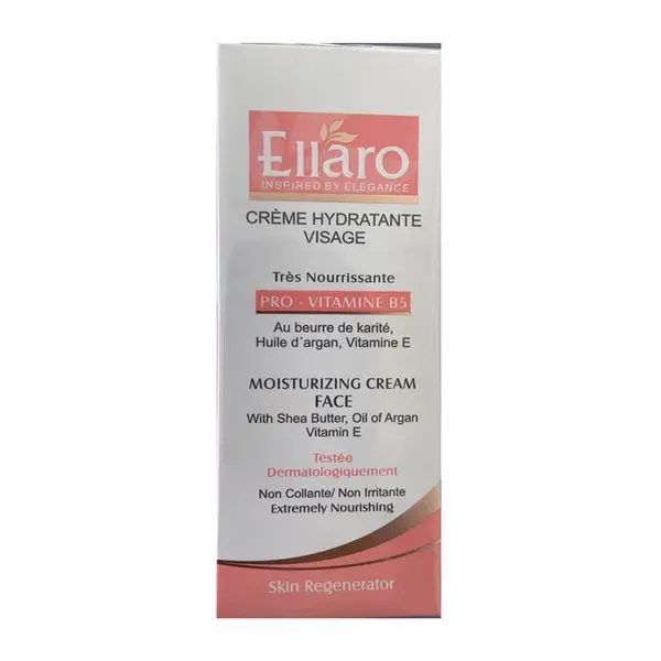 کرم مرطوب کننده مغذی الارو بی 5 Ellaro- Moisturizing Face Cream - 2