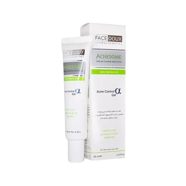 کرم ضدآکنه و کنترل کننده چربی حاوی AHA فیس دوکس مدل Acnesome ظرفیت 30 میلی لیتر - 2