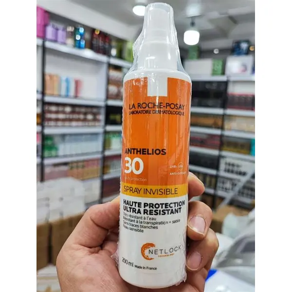 اسپری ضد آفتاب لاروش پوزای مدل Anthelios Invisible حجم 200 میلی لیتر spf30 - 5