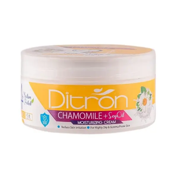 کرم مرطوب کننده دیترون مدل CHAMOMILE+SOY BEEN OIL حجم 200 میلی لیتر - 3