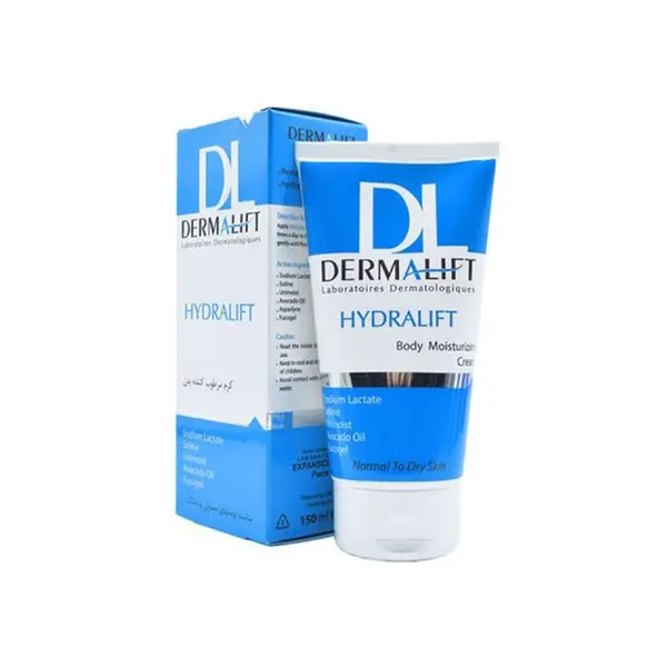 کرم مرطوب کننده بدن هیدرالیفت درمالیفت DERMALIFT حجم 150 میلی لیتر - 6