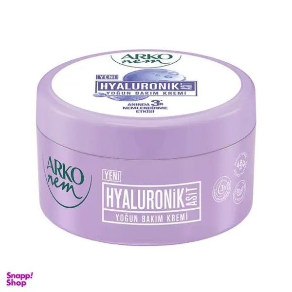 کرم مرطوب‌کننده و جذب سریع آرکو مدل Hyaluronik Asit حجم 250 میلی‌لیتر - 2