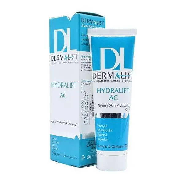 کرم مرطوب کننده درمالیفت مدل Hydarift AC حجم 50ML - 3