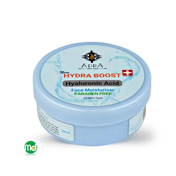 آدرا کرم آبرسان قوی مدل Hydraboost حاوی هیالورونیک اسید حجم 200 میل - 4