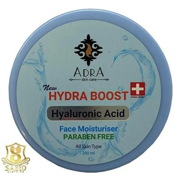 آدرا کرم آبرسان قوی مدل Hydraboost حاوی هیالورونیک اسید حجم 200 میل - 6