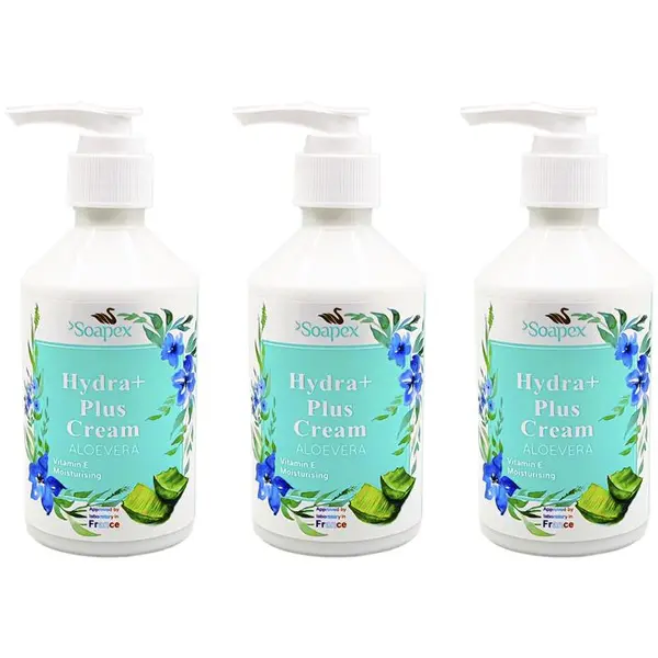 کرم آبرسان و مرطوب کننده سوپکس مدل Hydra Plus حجم 250 میلی لیتر مجموعه 3 عددی - 2