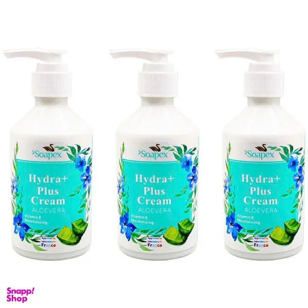 کرم آبرسان و مرطوب کننده سوپکس مدل Hydra Plus حجم 250 میلی لیتر مجموعه 3 عددی - 3