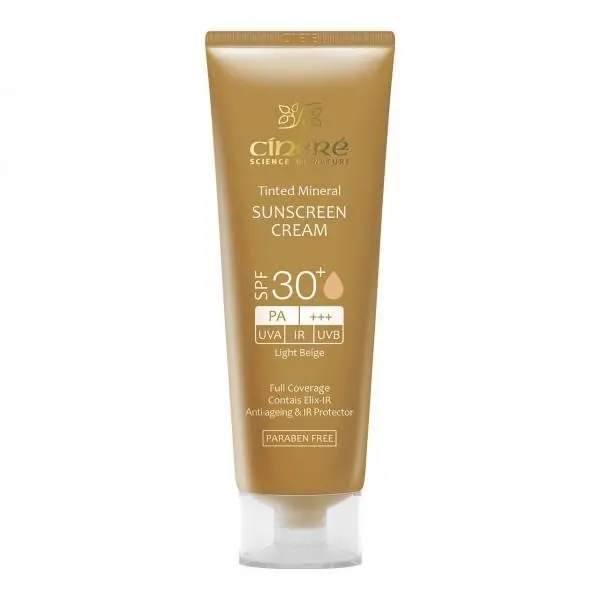 کرم ضد آفتاب سینره مدل Light Beige SPF30 حجم 50 میلی لیتر - 3
