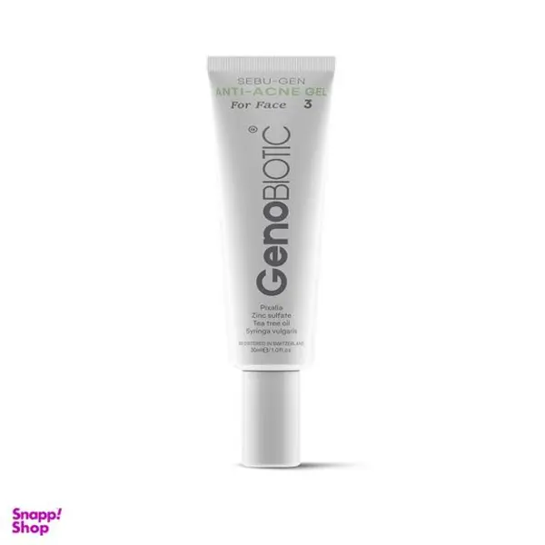 ژل ضد جوش ژنوبایوتیک مدل Sebu-Gen حجم 30 میلی لیتر - 3