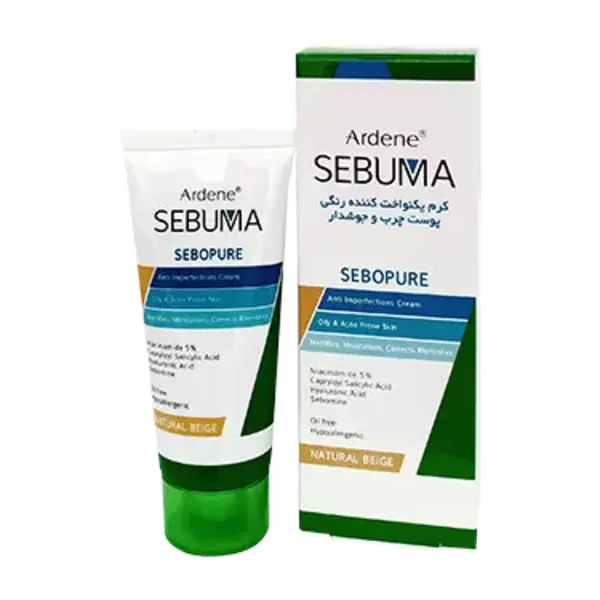 کرم رنگی ضد جوش آردن سبوما مدل SEBUPURE - 6