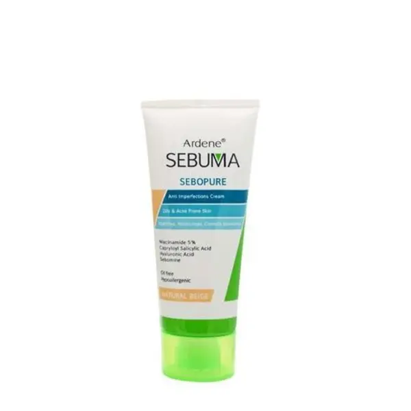 کرم رنگی ضد جوش آردن سبوما مدل SEBUPURE - 3