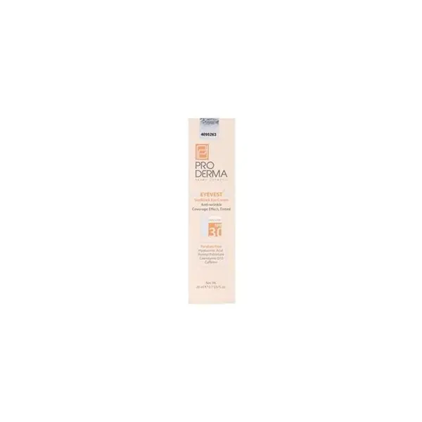کرم ضد چروک رنگی چشم پرودرما SPF30 حجم ۲۰ میلی لیتر ـPro Derma Eyevest sunblock Eye cream SPF30 ـ پرودرما - 2