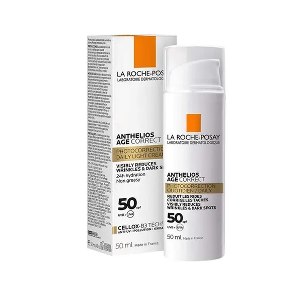 کرم ضد آفتاب ضد چروک و ضد لک SPF50 آنتلیوس لاروش پوزای ( بی رنگ ) - 2