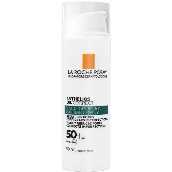 کرم ضد آفتاب بدون رنگ لاروش پوزای SPF 50 مدل ANTHELIOS OIL CORRECT ‌مناسب پوست‌های چرب و مختلط حجم 50 میلی‌لیتر - 3