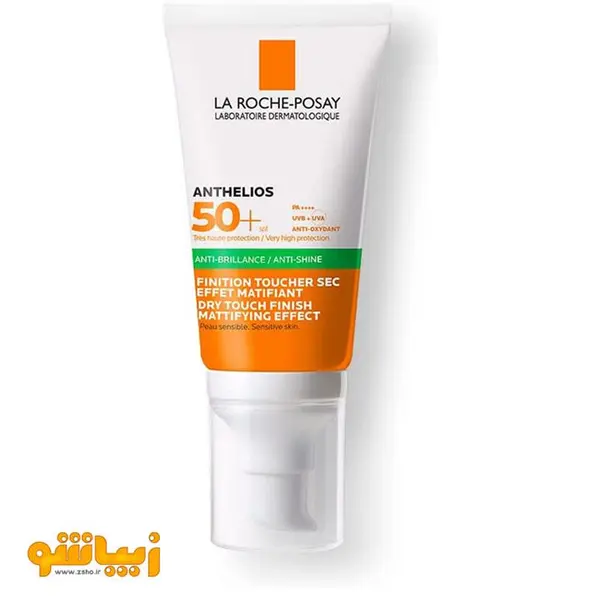 کرم ضدآفتاب بی رنگ لاروش پوزای +SPF50 (La Roche Posay)  50 میل مدل آنتلیوس |مخصوص پوست چرب و مستعد جوش - 4