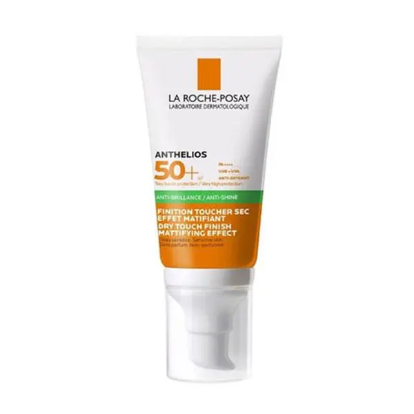 کرم ضدآفتاب بی رنگ لاروش پوزای +SPF50 (La Roche Posay)  50 میل مدل آنتلیوس |مخصوص پوست چرب و مستعد جوش - 5