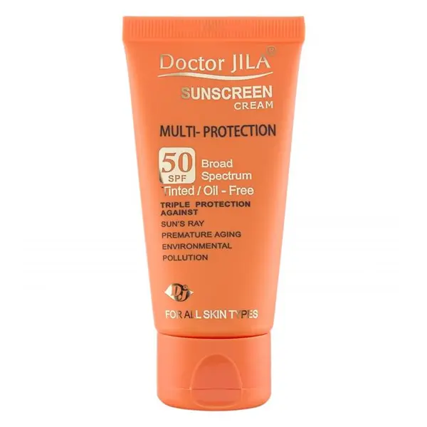 کرم ضد آفتاب رنگی دکتر ژیلا SPF 50 مدل Multi-Protection ‌مناسب انواع پوست‌ وزن 50 گرم - 3
