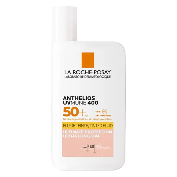 فلوئید ضد آفتاب رنگی لاروش پوزای  SPF50 مدل UVMune400 مناسب انواع پوست حجم 50 میلی لیتر - 4