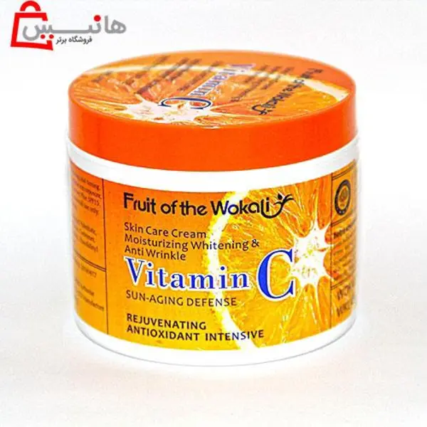 کرم ویتامین سی روشن کننده و مرطوب کننده وکالی WOKALI - 5