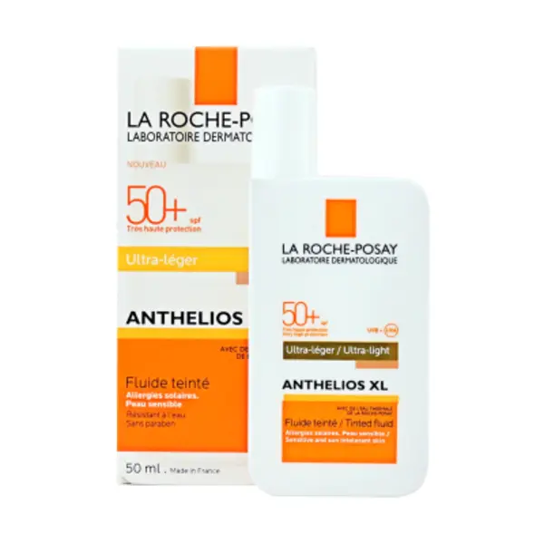 فلوئید ضد آفتاب رنگی آنتلیوس XL  لاروش پوزای SPF+50 حجم 50 میلی لیتر