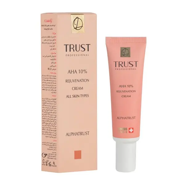 بهترین کرم لایه‌ بردار قوی آلفاتراست حاوی 10% AHA تراست حجم 30 میلی لیتر - 4