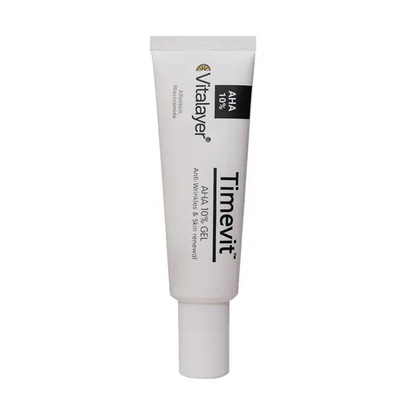 کرم ژل لایه بردار ویتالیر  حاوی 10% AHA حجم 30میل timevit - 2