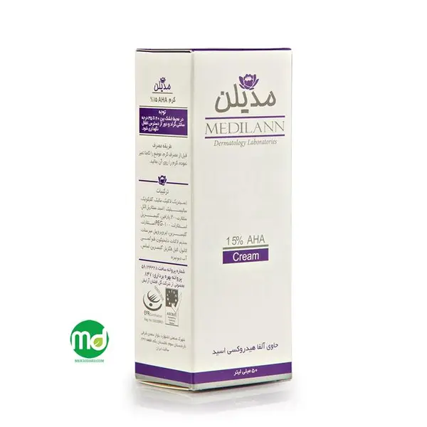 کرم لایه بردار 15 درصد AHA مدیلن  50 میل - 6