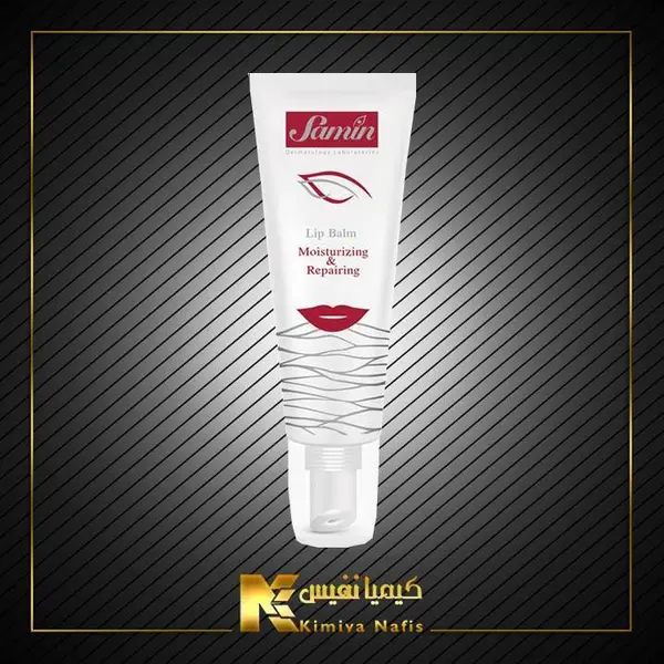 کرم مناسب ترک لب (بالم لب) 15 میلی لیتری ثمین lip balm حجم 15 میل - 4