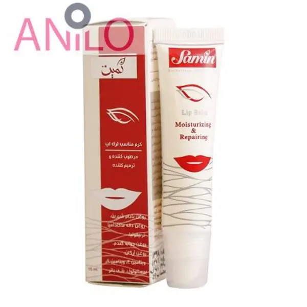 کرم مناسب ترک لب (بالم لب) 15 میلی لیتری ثمین lip balm حجم 15 میل - 3