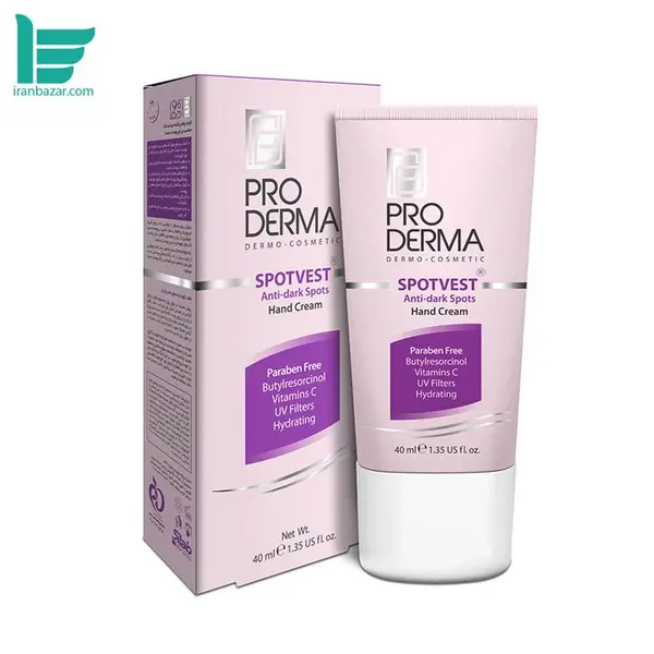 کرم روشن کننده و ضد لک دست پرودرما 40 میلی لیتر - 4