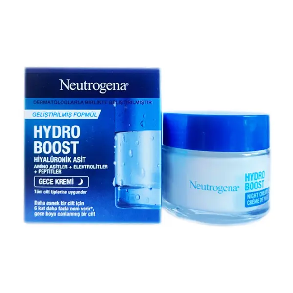 کرم مرطوب کننده و کرم شب هیدرو بوست 50 میلی لیتری  نوتروژینا Neutrogena - 5