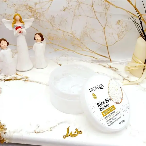ژل روشن کننده قوی برنج خام 99درصد بیواکوا - 3