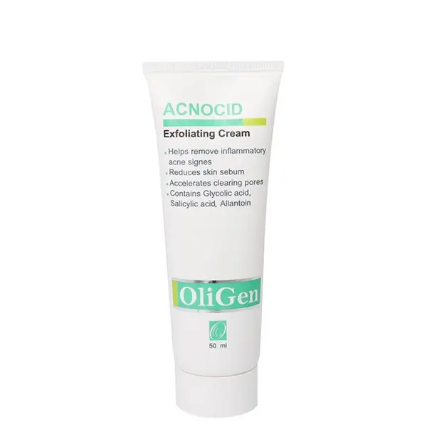 کرم لایه بردار اُلی ژن مدل Acnocid حجم 50 میل